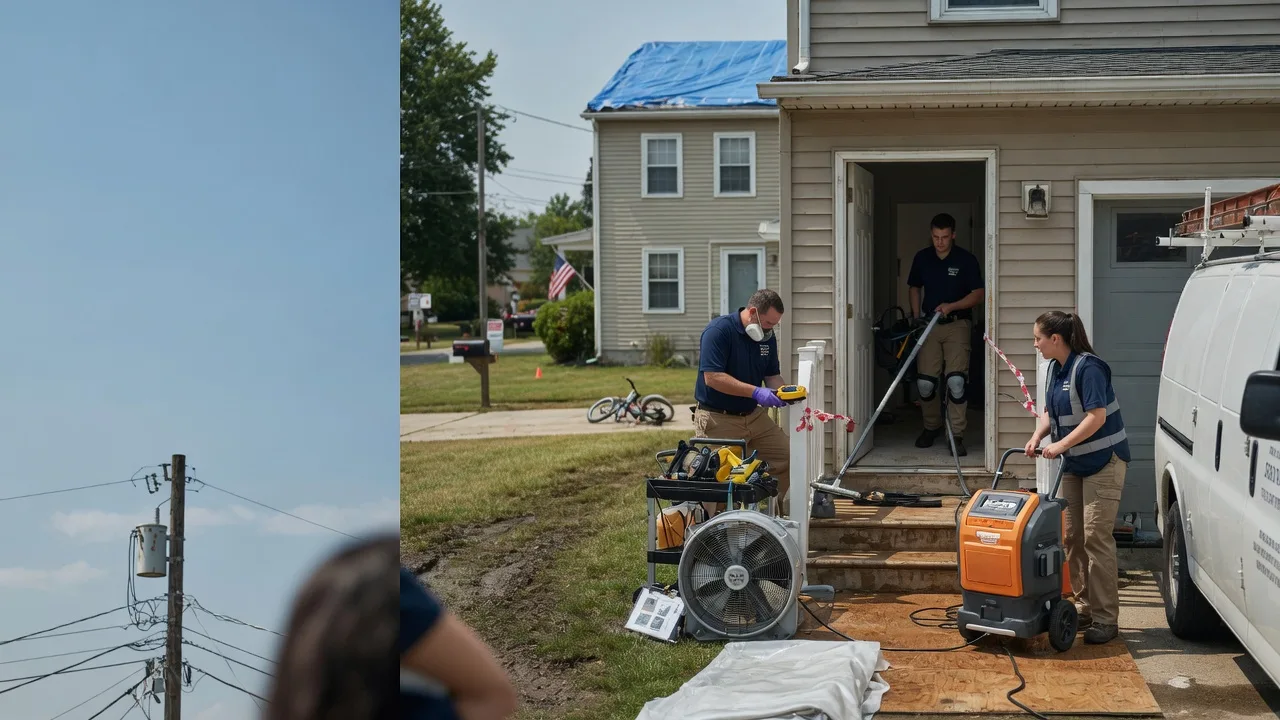 Water Damage Repair in Forest, IN near me